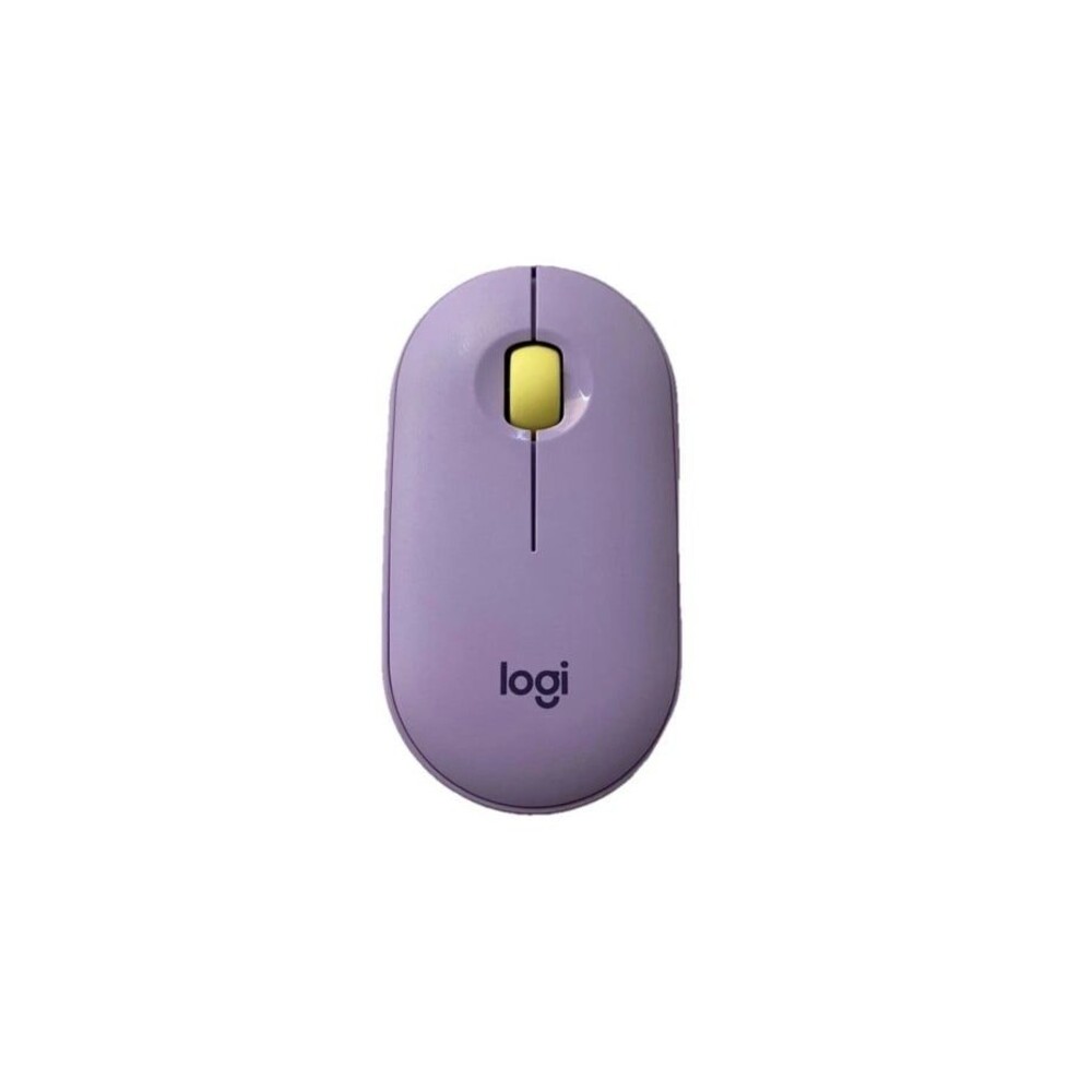 Logitech lavender purple mouse